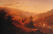John Hermann Carmiencke Reproduction of the oil painting Catskill Clove oil painting reproduction